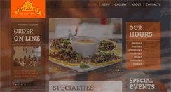 Desktop Screenshot of losarcosmexicangrillsa.com